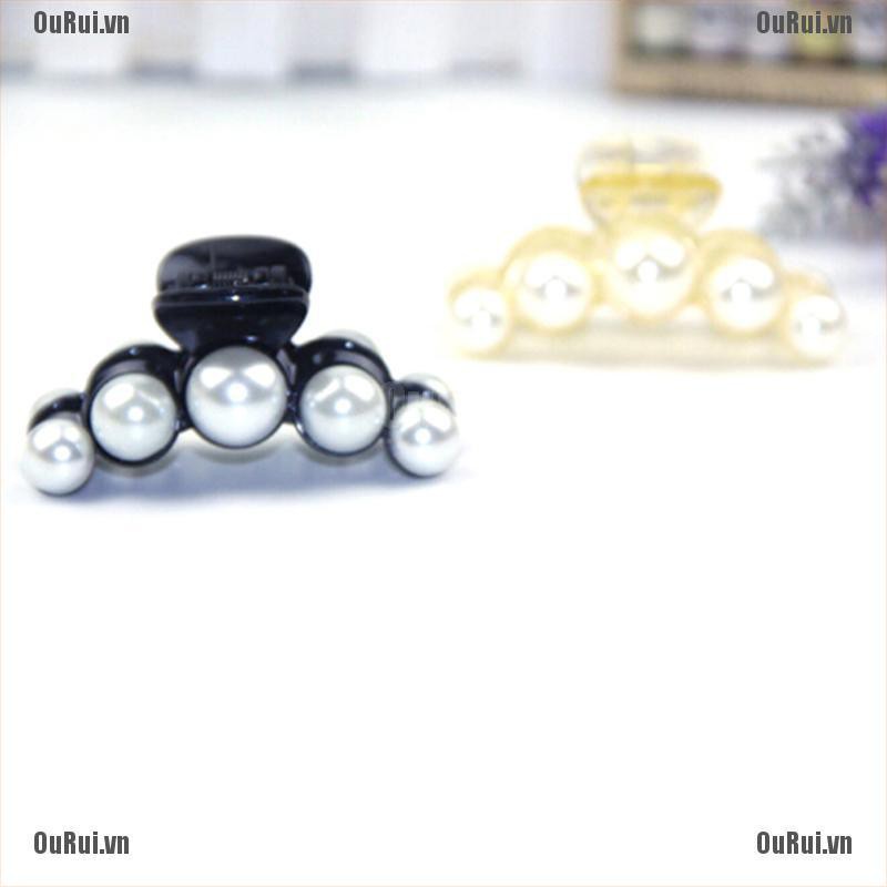 Kẹp Tóc Giả Đính Ngọc Trai Thanh Lịch Dành Cho Nữ