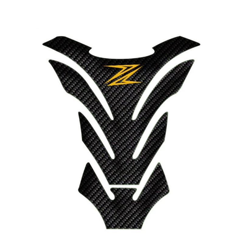 Miếng Dán Sợi Carbon Bảo Vệ Bình Nhiên Liệu Xe Mô Tô Kawasaki Z650 Z750 Z800 Z900 Z1000 Z900RS Z300