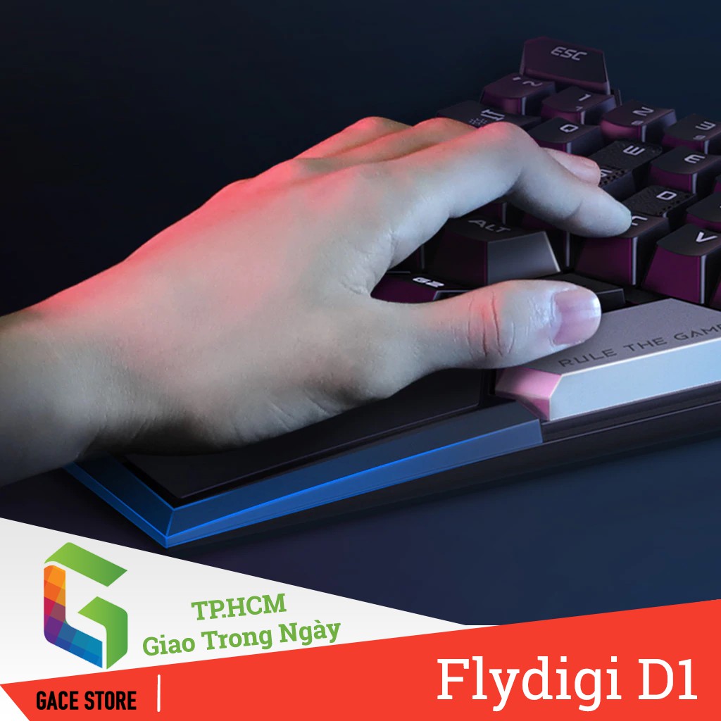 Combo Flydigi D1 + M1 | Combo Bàn phím cơ một tay Flydigi D1 dùng cho IOS, Android,PC và Chuột Flydigi M1