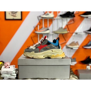   XÃ VỐN LẤY ĐÁNH GIÁ 5 SAO  GIÀY SNEAKER BALEN.CIAGA XANH ĐỎ ĐẾ CHUẨN TẶNG KÈM BỘ QUÀ TẶNG GIÁ TRỊ 