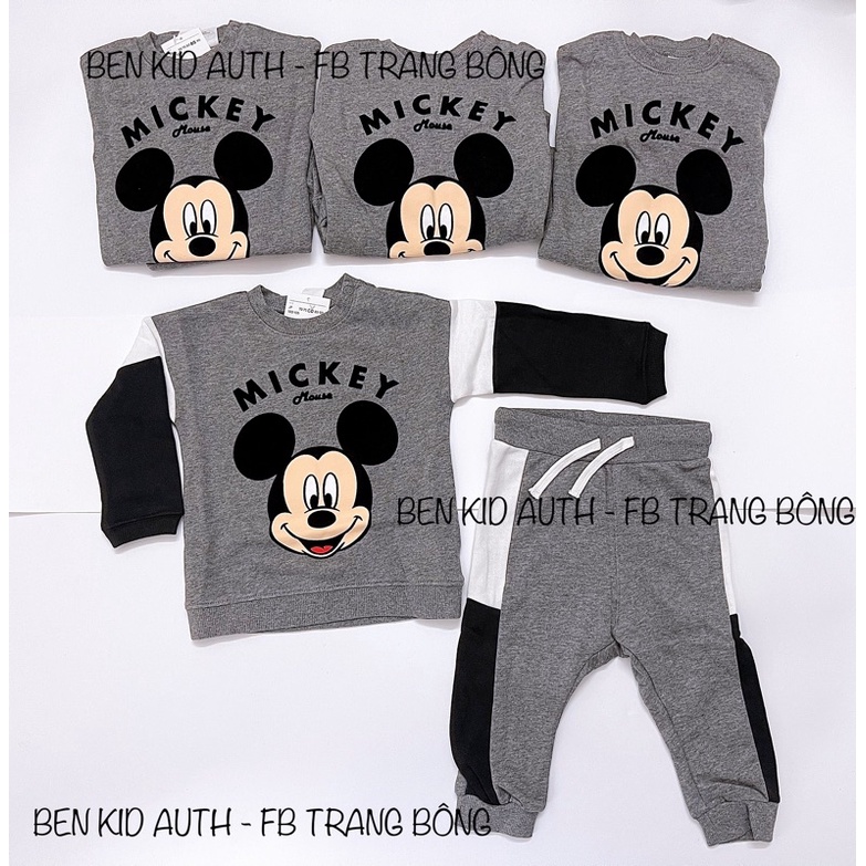Set nỉ mickey HM AUTH săn sale