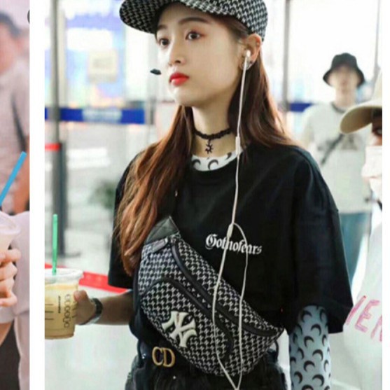 Túi đeo chéo ngực thêu chữ NY thời trang cho nam nữ thời trang