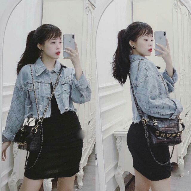 WAPCK giảm 10k đơn từ 99k - [Mã WA99RN giảm 20k đơn 99k] ⚡️GIÁ SỈ⚡️ ÁO KHOÁC JEAN TAY LƯỚI CỰC HOT