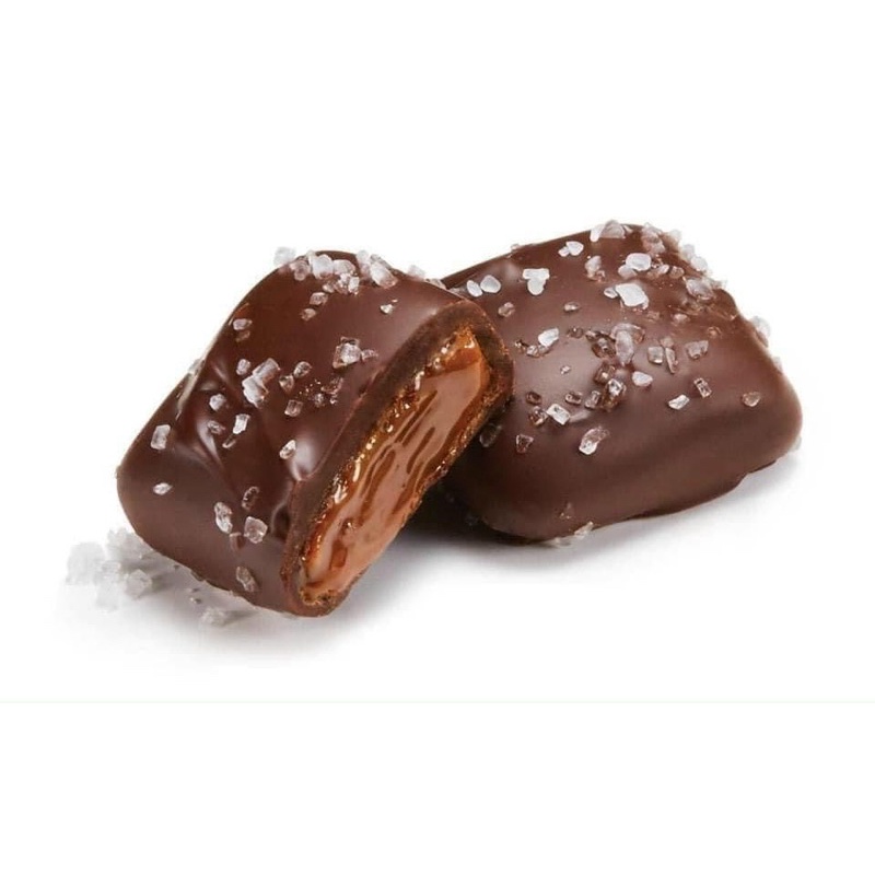 Socola muối caramel Sanders dark Chocolate Sea Salt Caramel hàng chuẩn Mỹ 1.02kg