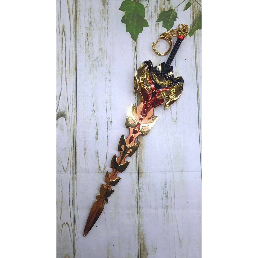 [ Tặng đế ][ 20cm ] Mô hình móc khóa hợp kim Li Cốt - Genshin Impact - Baystore