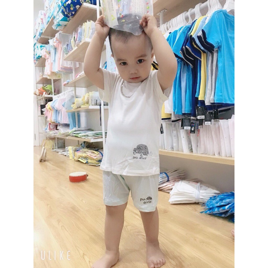 [ẢNH THẬT] Bộ cộc Dokma cài vai mềm mịn, mát lạnh cho bé trai/bé gái