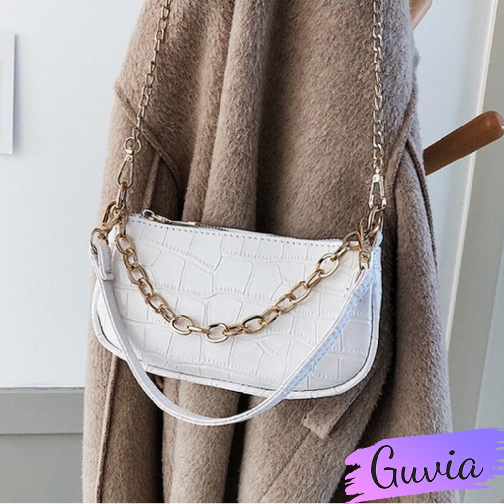 [Mã WAMT2405 giảm 10K đơn 0K] Túi kẹp nách da vân cá sấu GT02 túi đeo chéo sang trọng | BigBuy360 - bigbuy360.vn