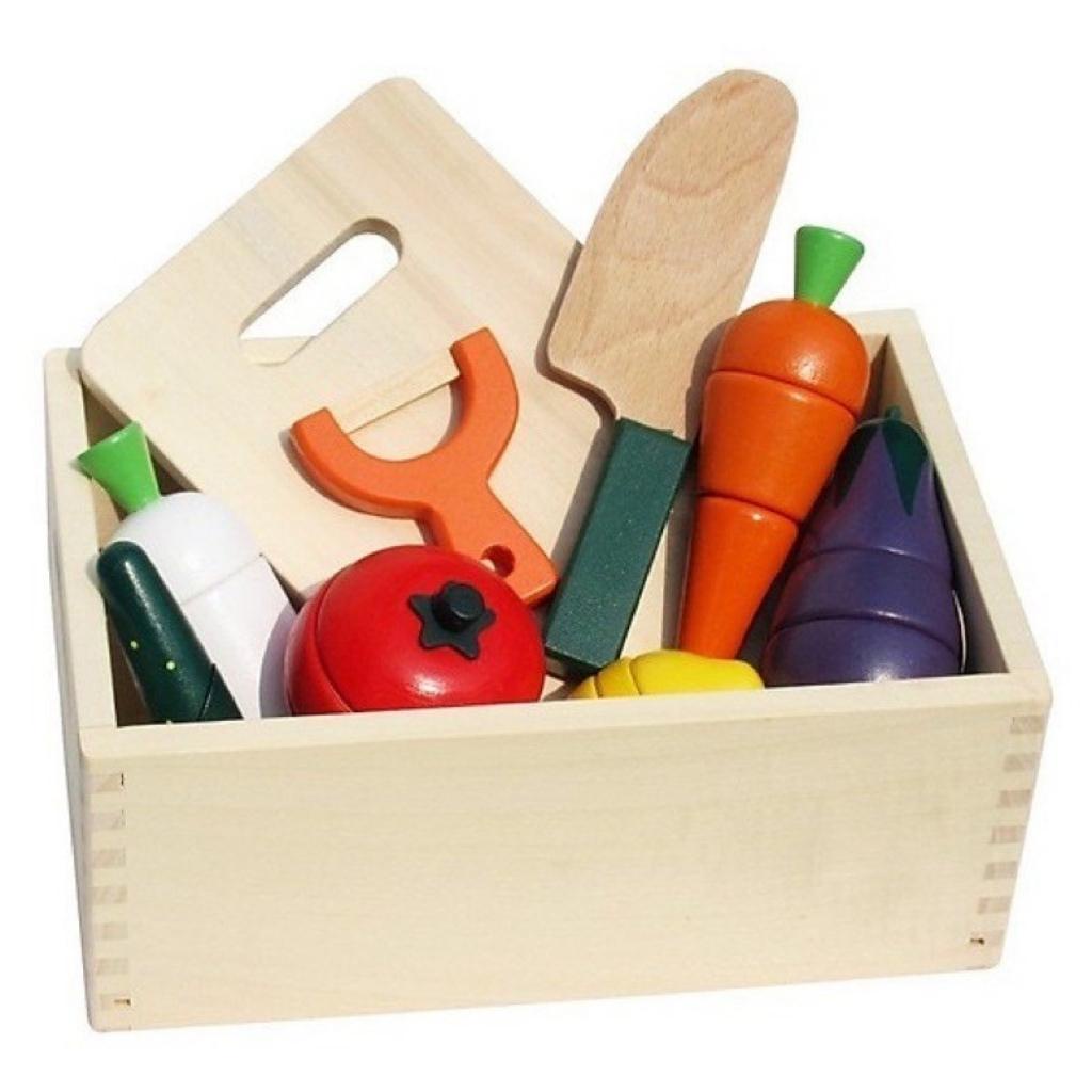 Đồ chơi cắt hoa quả gỗ MUSHROOM cho bé
