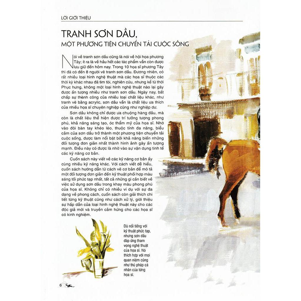 Sách Học Vẽ Tranh Sơn Dầu