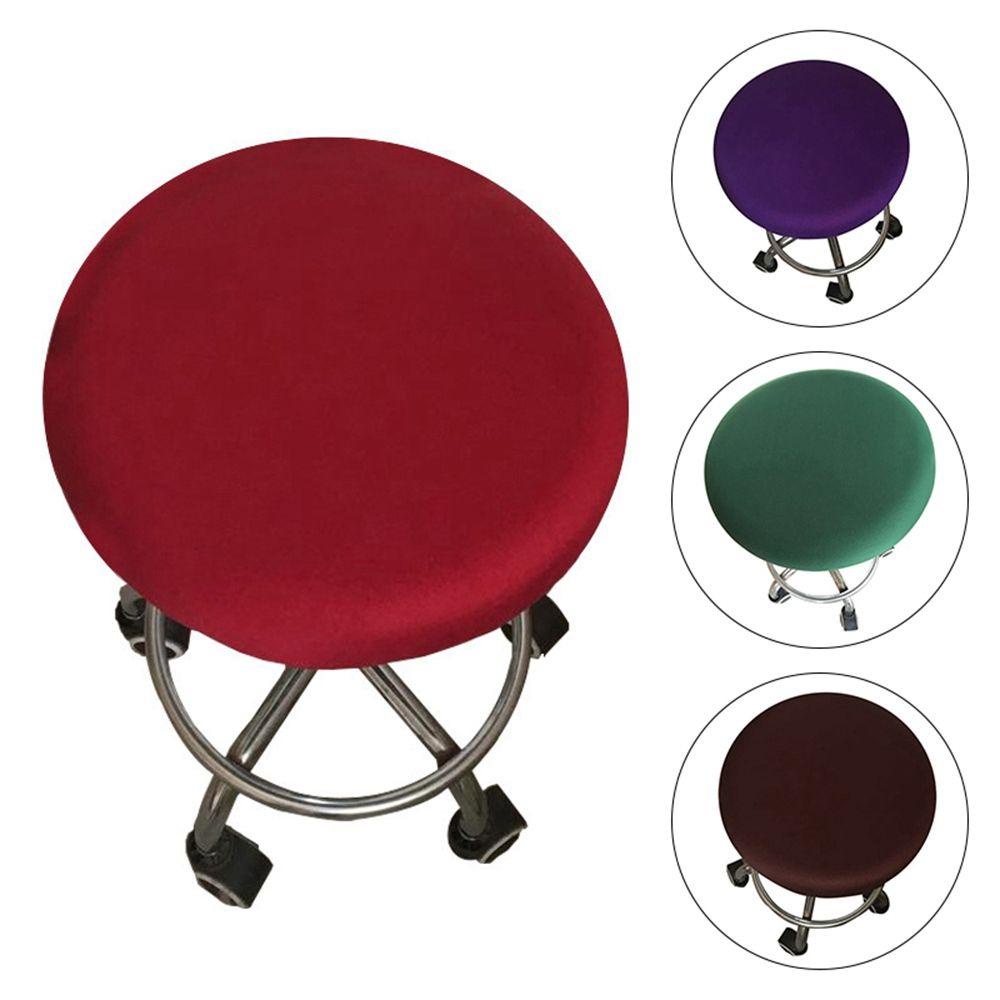 Vỏ Bọc Ghế Ngồi Hình Tròn Co Giãn Trang Trí Nhà Cửa / Quán Bar