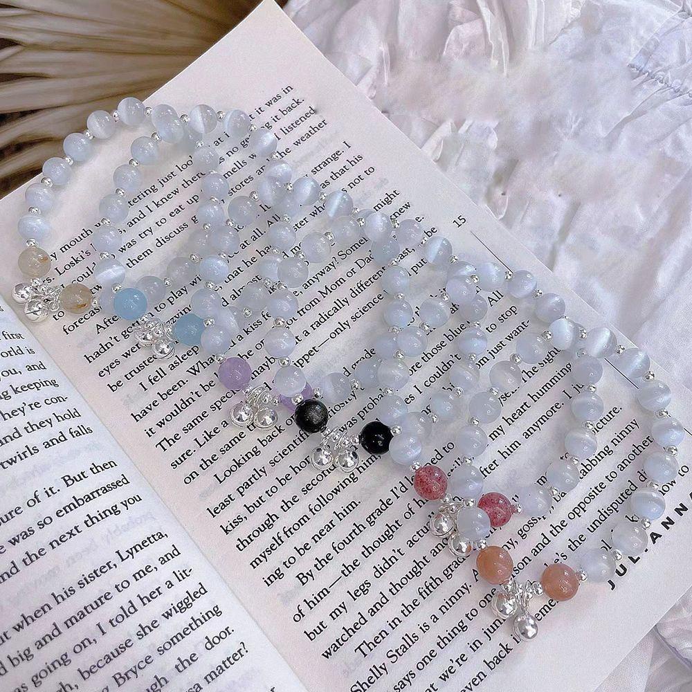 Vòng Tay Hạt Tròn Màu Trơn Đơn Giản Thời Trang VANES1 Cho Nữ