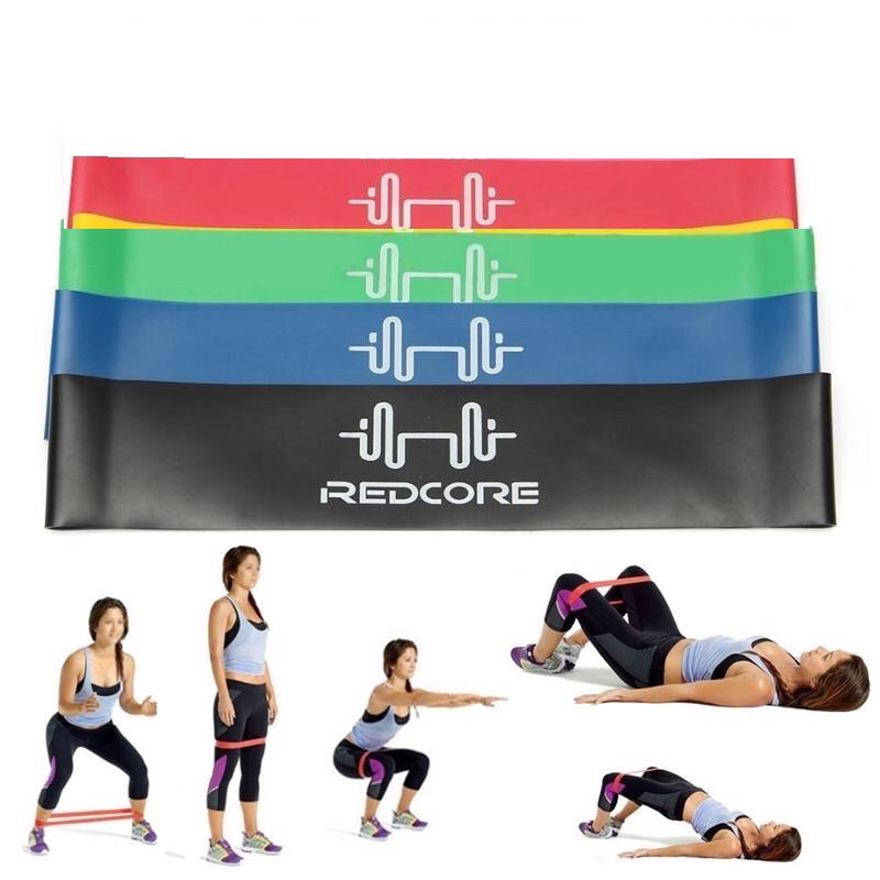 Set 4 Dây Miniband dụng cụ tập gym&amp;phục hồi chức năng