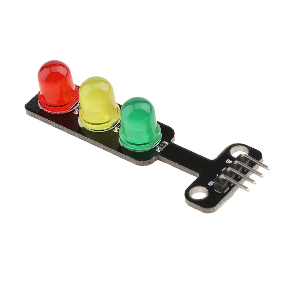 [tmys] 5V Mini Traffic Light Red Yellow Green 5mm LED Display Module for Arduino