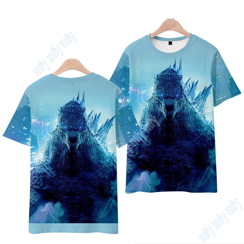 Áo Thun In Hình Godzilla Độc Đáo Cho Nam Nữ
