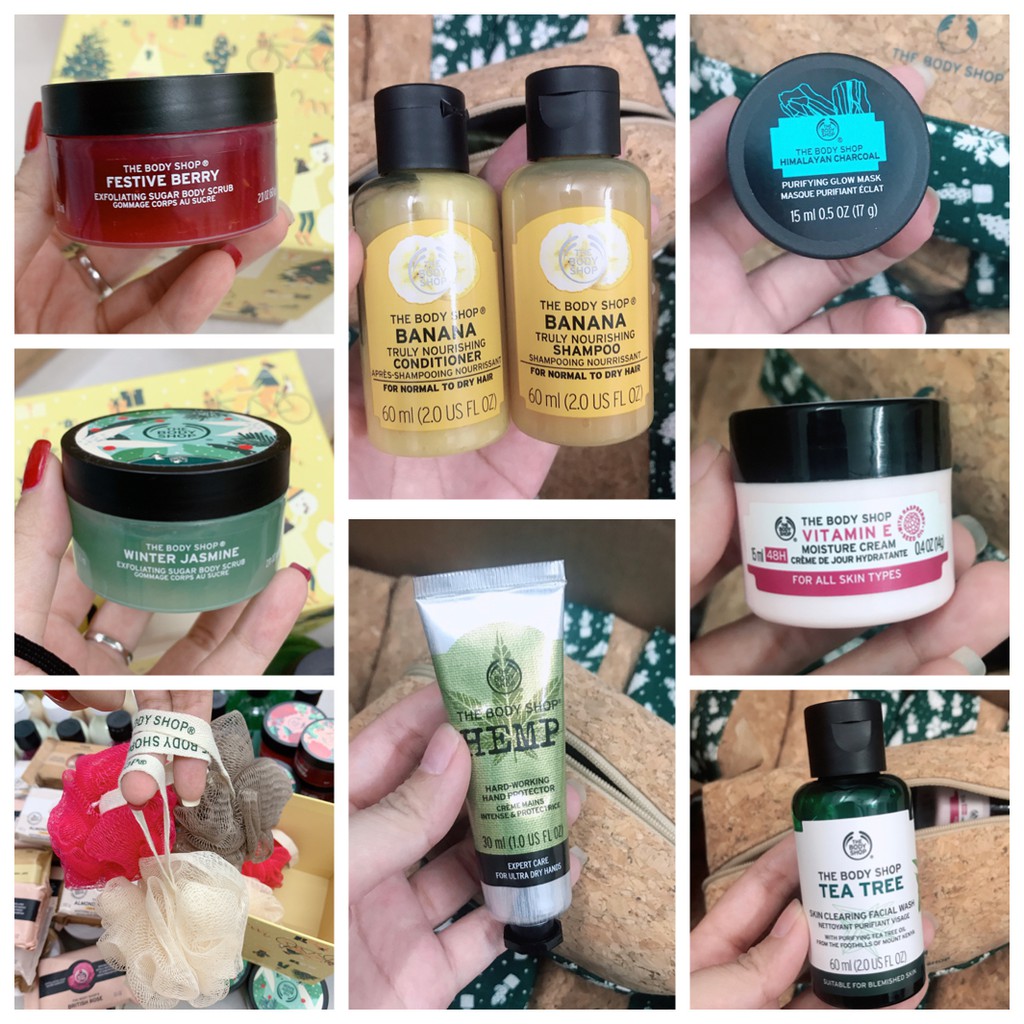 SAMPLE MINI CÁC LOẠI THE BODY SHOP