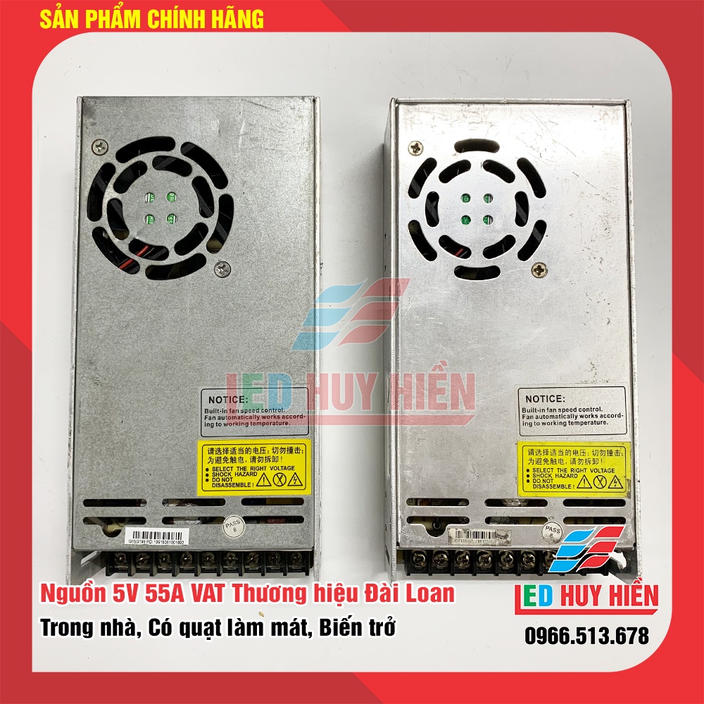 Nguồn meanwell, Delta 5V 60A (50A), nguồn led Delta 5V60A (55A)  tháo máy đã qua sử dụng