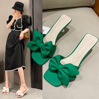 💗Dép Nữ Dép Mũi Vuông 💗Dép Cao Gót Thời Trang Xinh Xắn Dành Cho Nữ