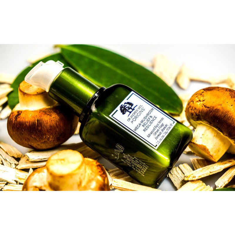 [CÓ HÓA ĐƠN LOTTEDUTYFREE] Tinh chất Origins  Mega Mushroom Relief And Resilience Advanced Face Seru