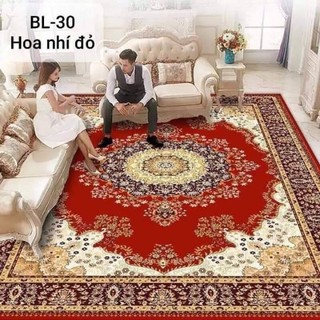 Thảm bali nhập khẩu 1m6x2m3 và 2mx3m cao cấp trang trí phòng khách