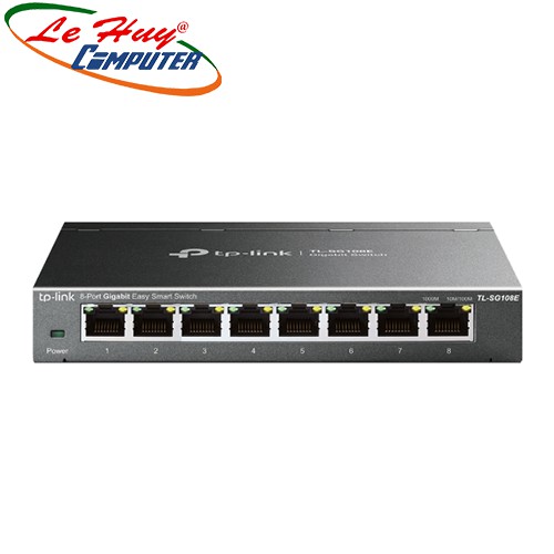 Thiết bị chia mạng TP-Link TL-SG108E 8-Port Gigabit Easy Smart