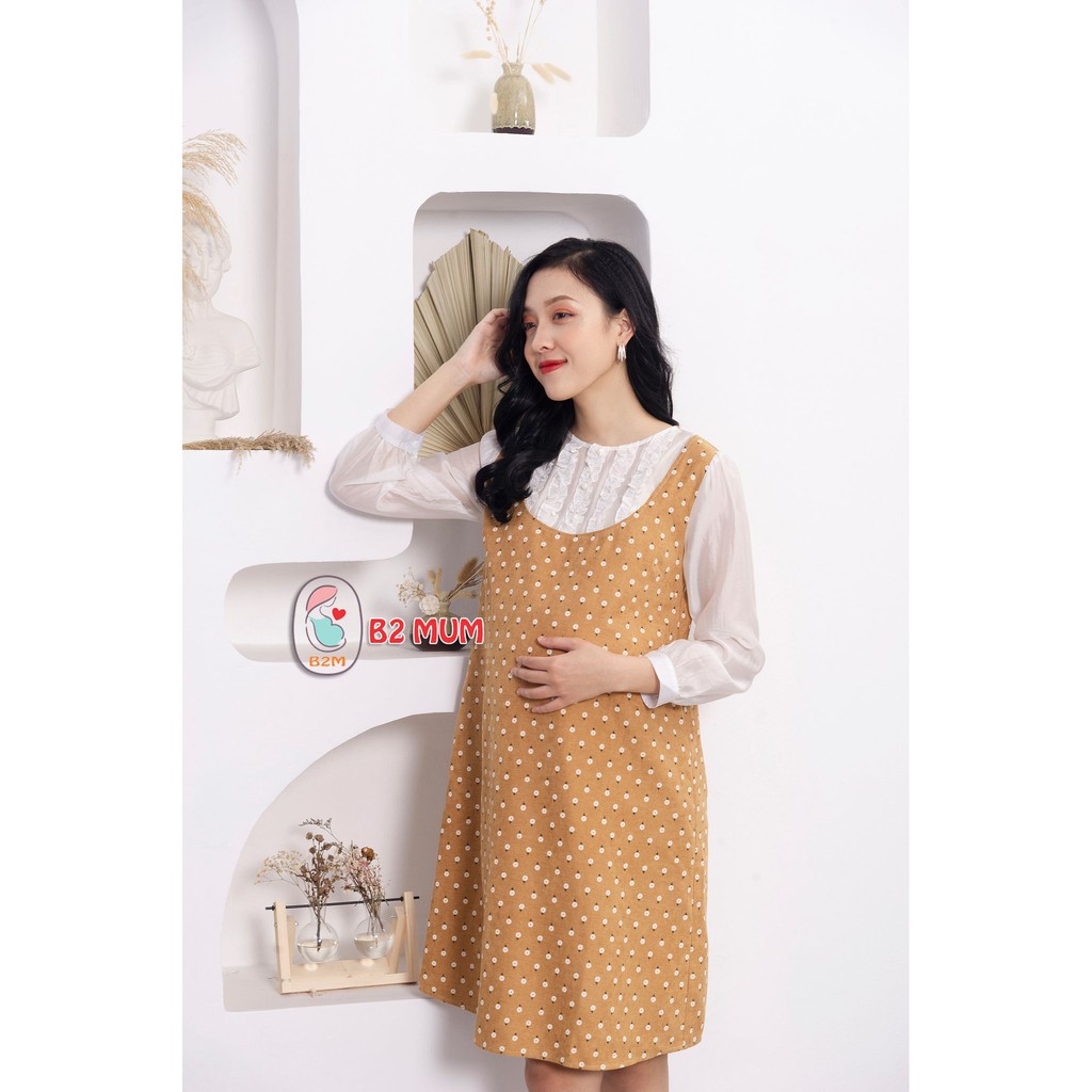 V293 Yếm liền nhung tăm hoa vàng