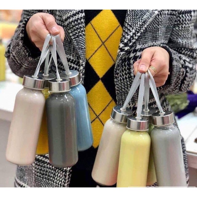 Bình nước Hello Master bình đựng nước thuỷ tinh 500ml