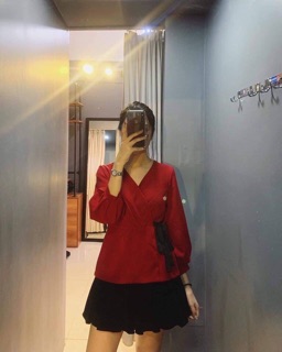 Sơ mi buộc nơ