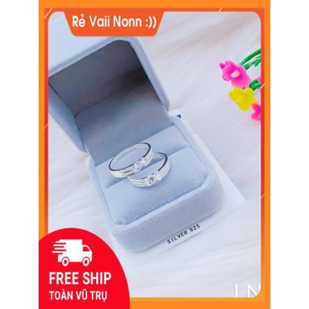 [freeship- ảnh thật] FULL ALBUM NHẪN ĐÔI CHUẨN BẠC TA CHO CÁC CẶ ĐÔI GIÁ RẺ  ~ Sophia Jewelry ~