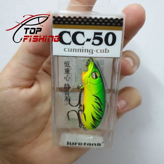 CC50 Lurefans ( Hàng Chính Hãng ) Mồi Câu Đi Lửng Chuyên Cá Lóc 50mm 8,4gam - TopFishing