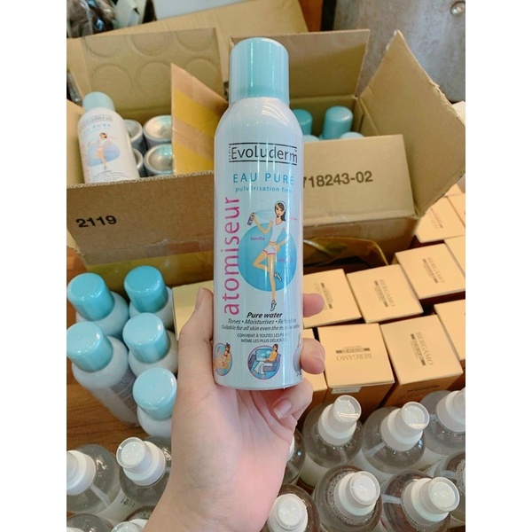 XỊT KHOÁNG EVOLDERM 150ML CHÍNH HÃNG DATE 2024