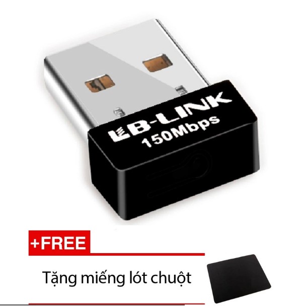 Usb thu wifi LB-LINK BL-WN151 Nano Tặng miếng lót chuột-DC232L