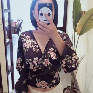 Áo sơ mi vạt chéo
