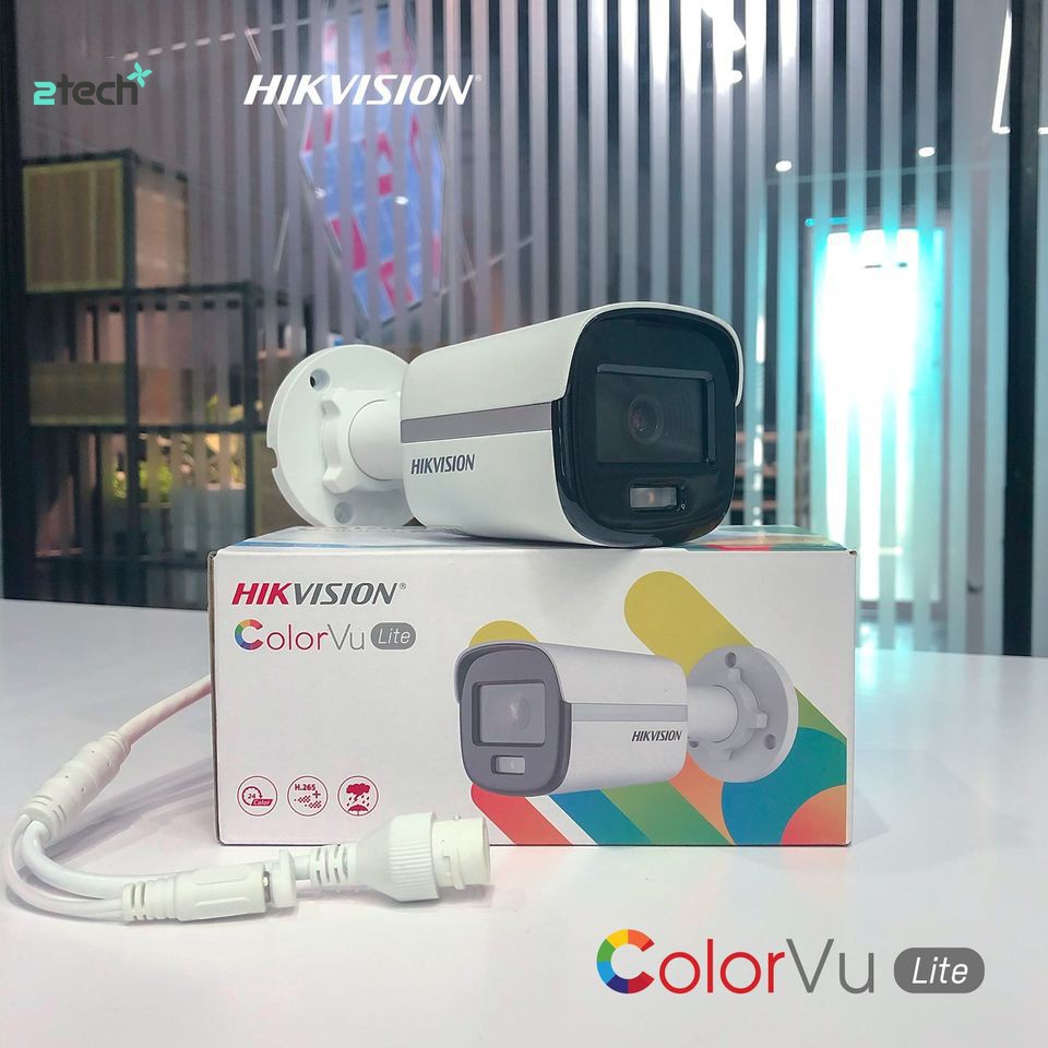Bộ Camera Quan Sát Hikvision 4 Kênh 5.0MP Có Màu Ban Đêm Tích Hợp Mic Thu Âm