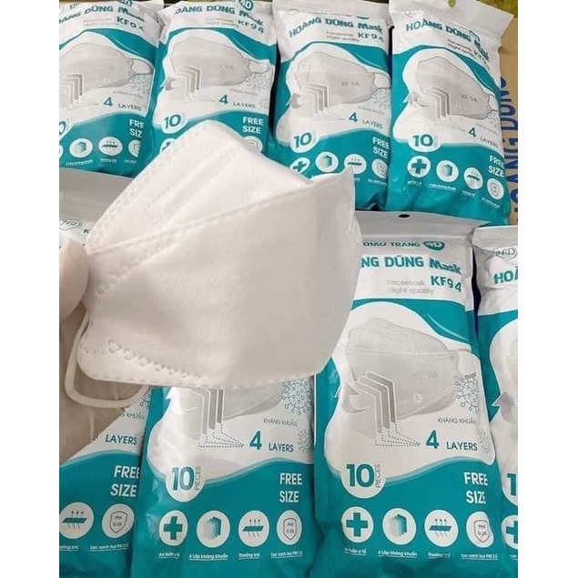 khẩu trang kf94 hoàng Dũng