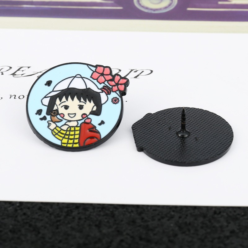 Pin cài áo Maruko-Chan Nhật Bản - GC240