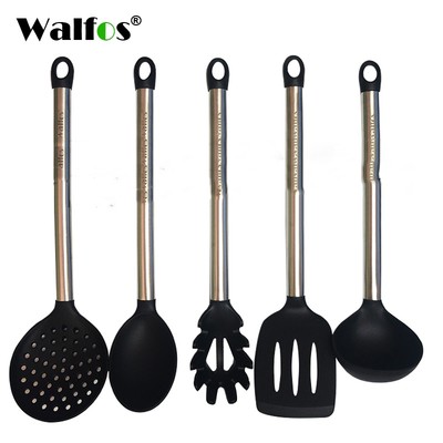 Bộ 5 món đồ nấu ăn bằng silicon cao cấp Walfos