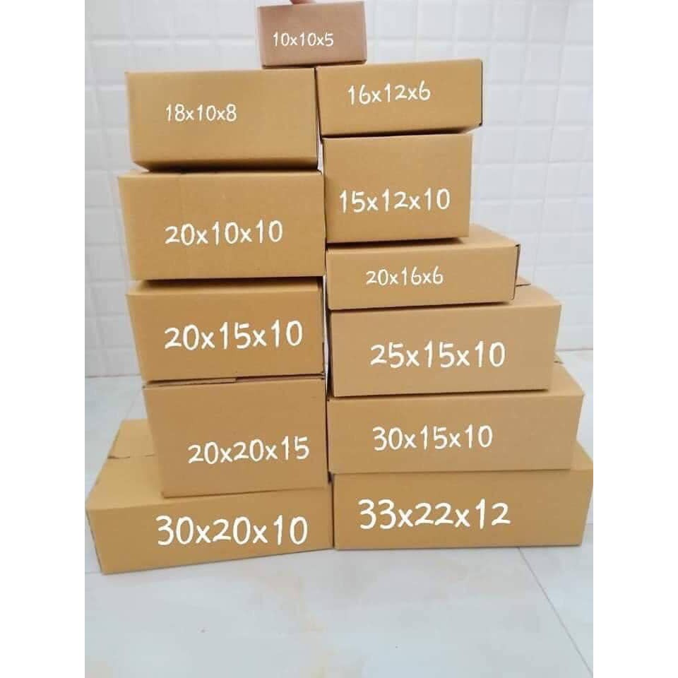 COMBO 30 Hộp Carton 30x20x10 Đóng Gói Hàng Thùng Carton Chống Sốc