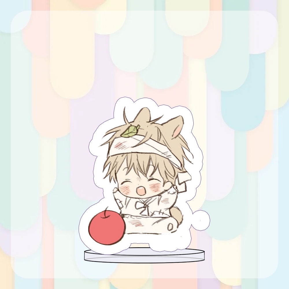 Mô hình Standee NO LOVE ZONE BL Không Chốn Yêu Đương manhwa chibi mica trưng bày