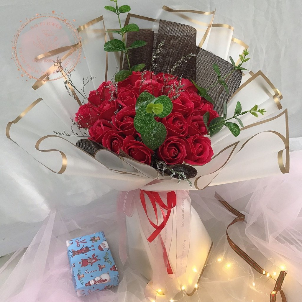 Hoa Hồng Sáp Đỏ - Hoa Sáp Thơm - HHSĐ
