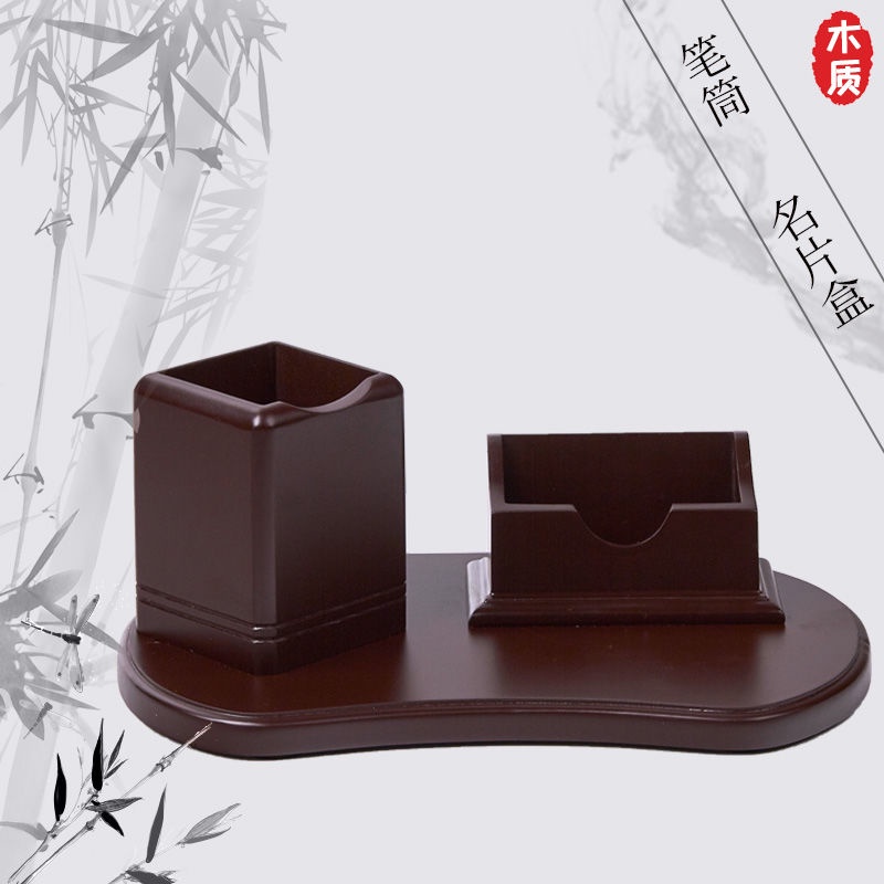 Ống Đựng Bút Bằng Gỗ Sáng Tạo Phong Cách Doanh Nhân Hiện Đại