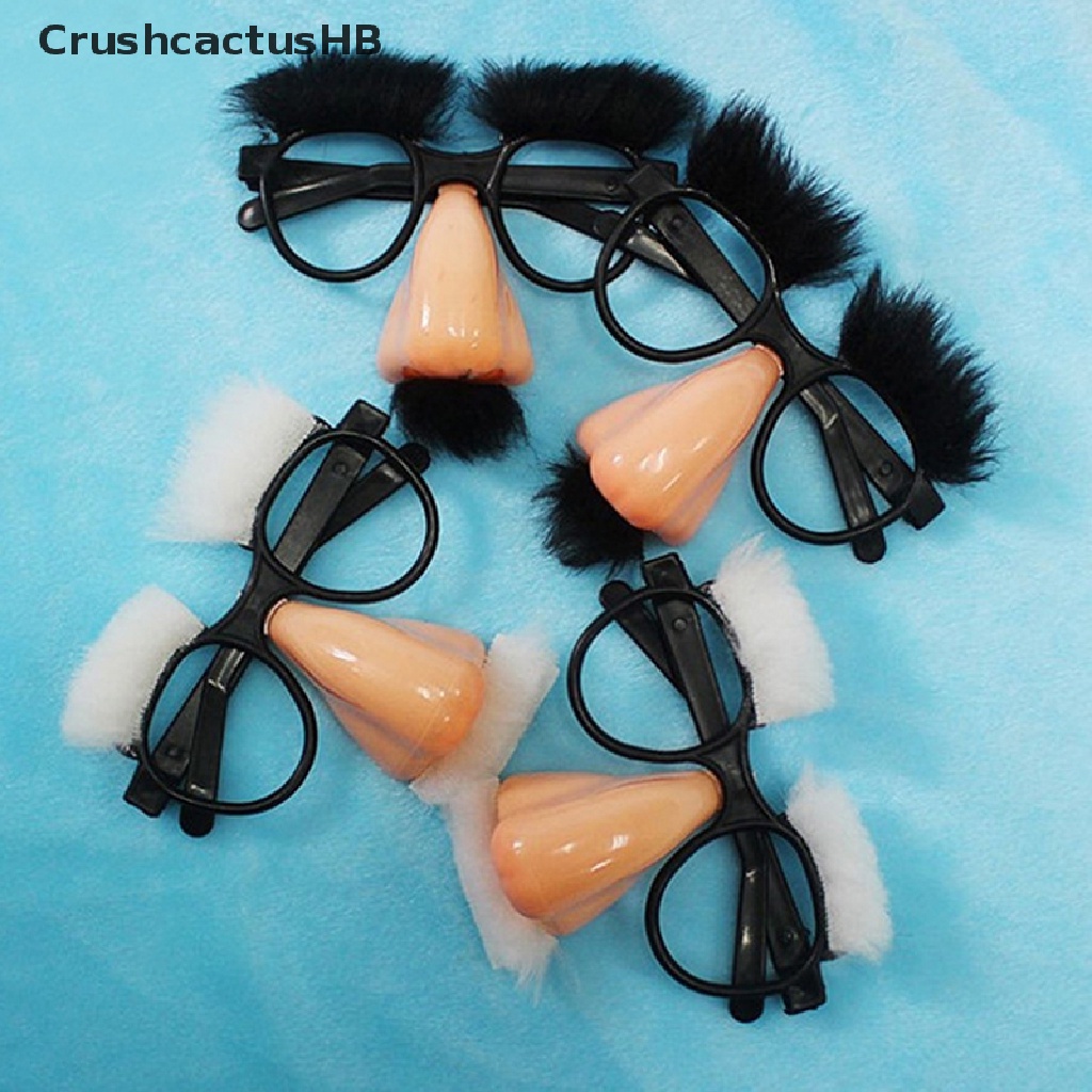 [CrushcactusHB] Halloween Disguise Glasses And Mustache Funny Adult Big Nose Festival Supplies Hot Sell