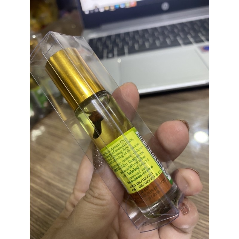 DẦU LĂN SÂM THẢO DƯỢC THÁI LAN NẮP CHữ