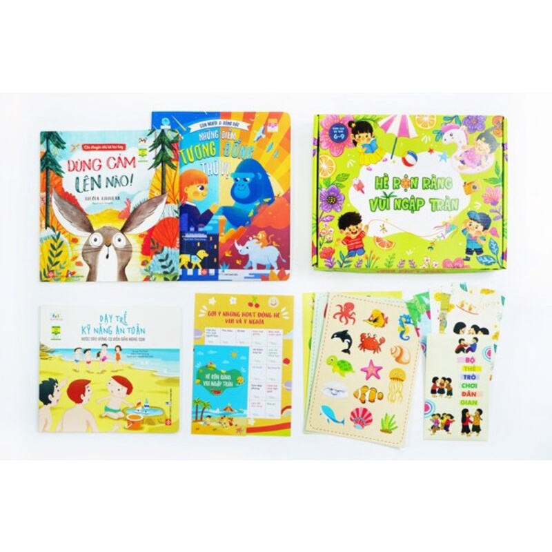 Sách - Hộp quà 1/6 cho các lứa tuổi (đinh tị)