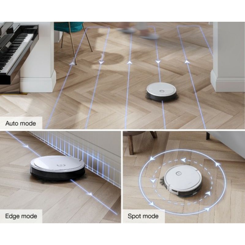 ROBOT HÚT BỤI LAU NHÀ ECOVACS DEEBOT U2 PRO MỚI 100%, LỰC HÚT MẠNH 1600PA, CHUYÊN HÚT LÔNG THÚ CƯNG, ĐIỀU KHIỂN APP