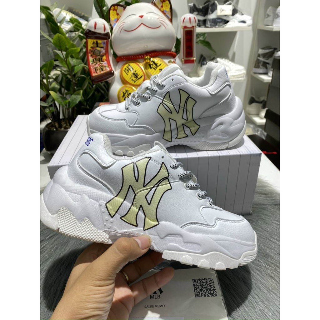 [Hot trend - Bản in ] Giày Thể Thao Sneaker 𝐌𝐋𝐁 NY Chữ Vàng Bản in 3D 11 Cực Nét (Tặng Kèm 1 Đôi Vớ)