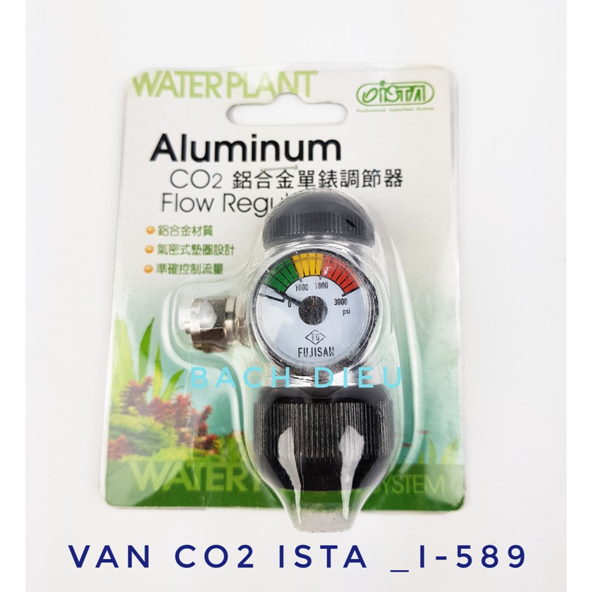 VAN TINH CHỈNH CO2 ISTA ĐÀI LOAN CAO CẤP ĐỨNG - NGANG CHO HỒ BỂ THỦY SINH