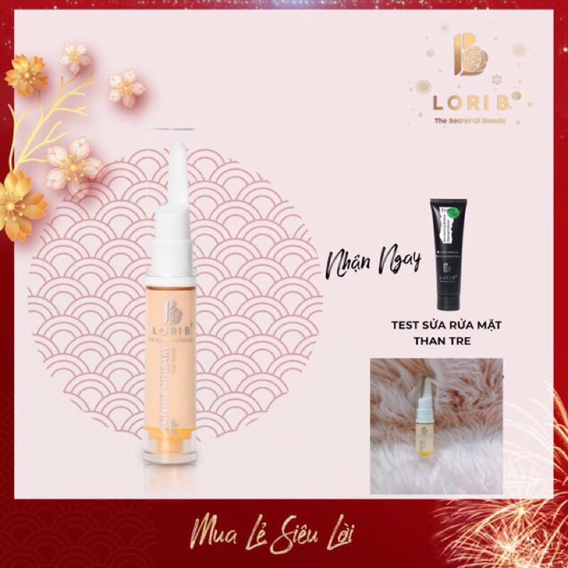 Kem Mụn LoriB Tặng Srm Than Tre 5ml | BigBuy360 - bigbuy360.vn
