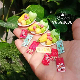 Set tết- khay ngũ quả 04- kèm 1 bao lì xì