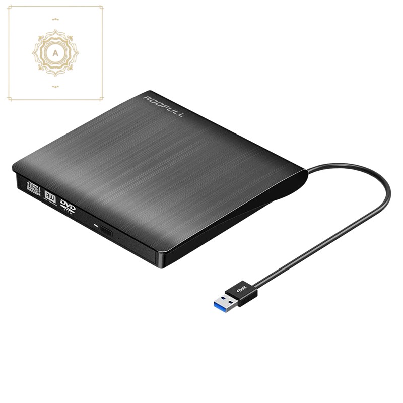 Ổ Đĩa Quang Dvd / Cd Rom + / - Rw Chuẩn Usb 3.0 Cho Laptop / Mac