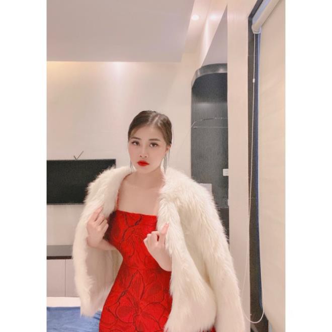 Đầm Nữ, Đầm dự tiệc gấm hai dây sang chảnh Vavi Dress V | BigBuy360 - bigbuy360.vn